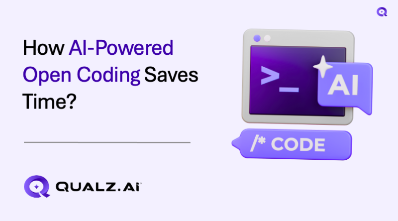 How AI-Powered Open Coding Saves Time?