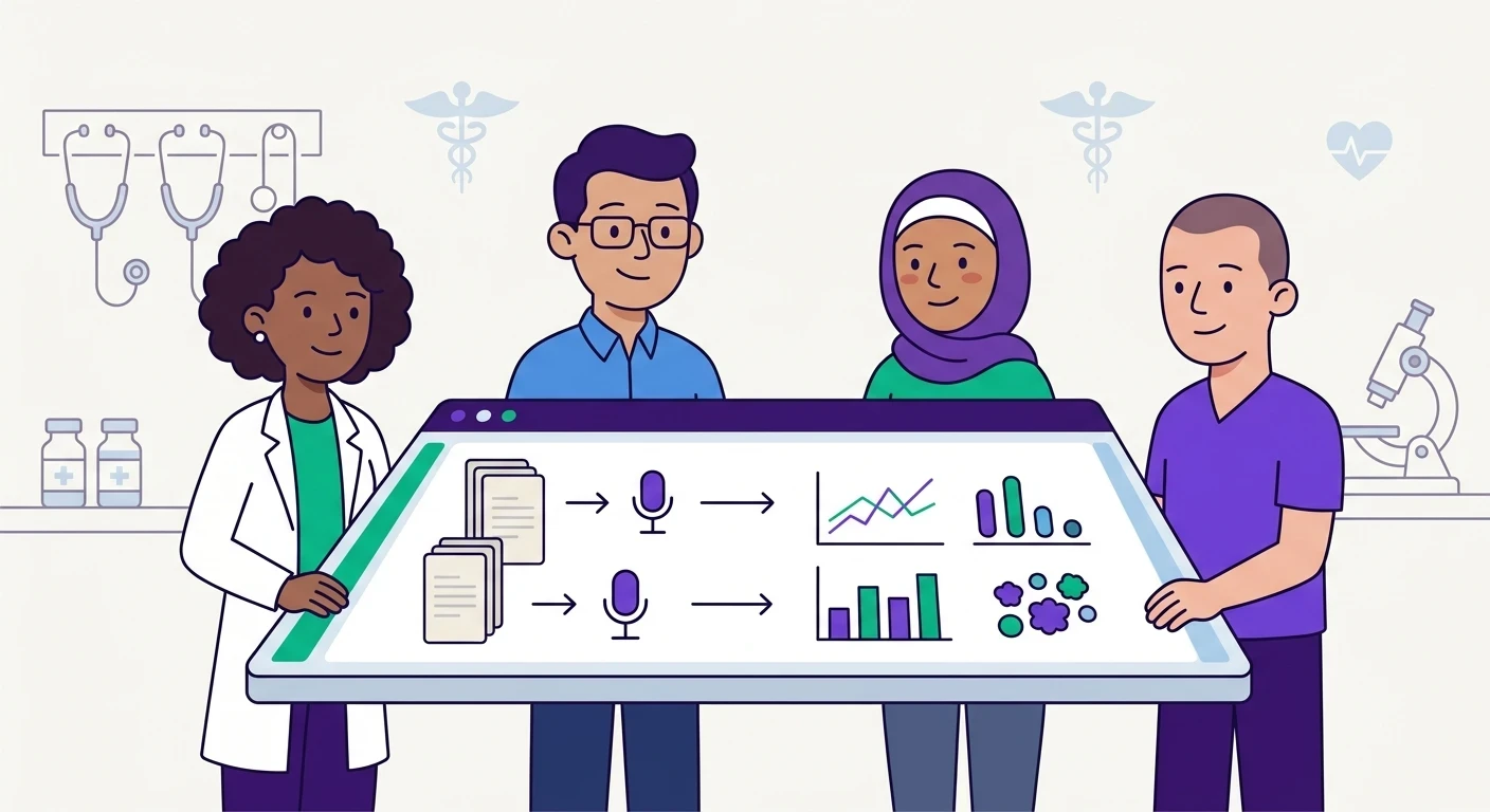 Why Healthcare Market Research Is Moving to AI-Powered Qualitative Analysis