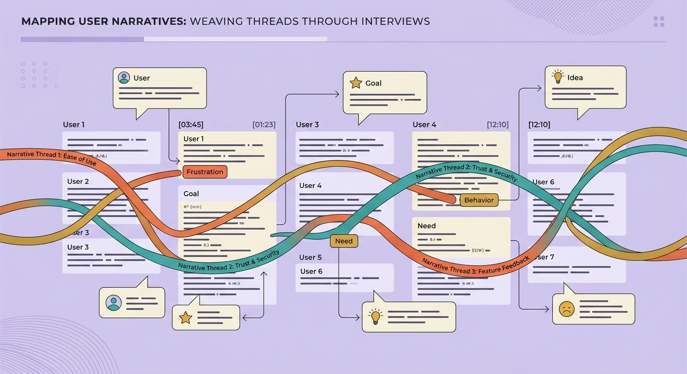 Narrative Analysis in UX Research: Why Stories Reveal What Codes Cannot