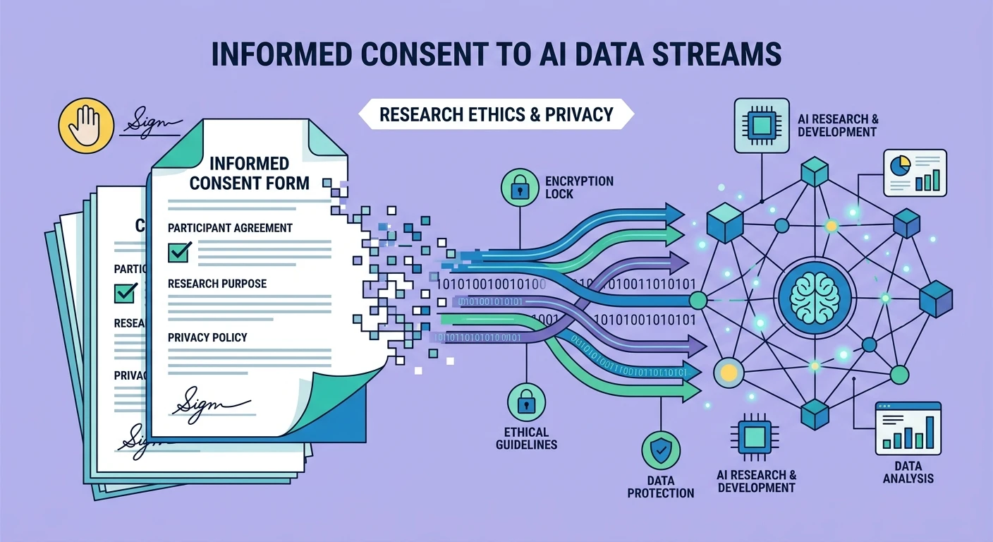 The Consent Paradox in AI Research: What Participants Actually Agree To