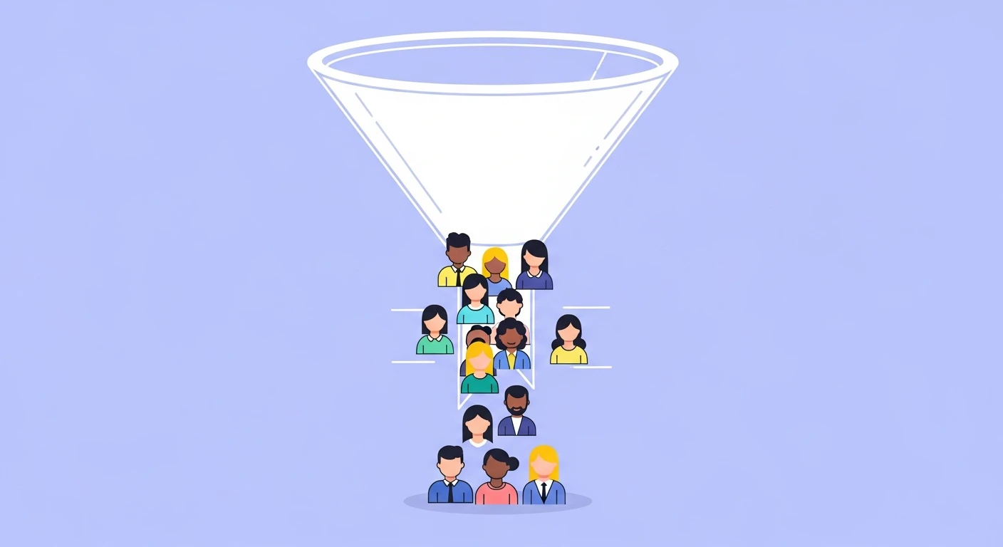 The Recruitment Funnel Fallacy: Why Optimizing for Conversion Rate Produces Worse Research Participants