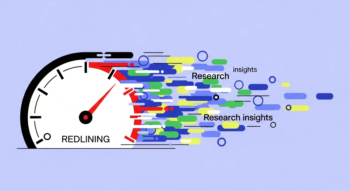 Research Velocity Traps: Why Faster Discovery Cycles Produce Worse Product Decisions