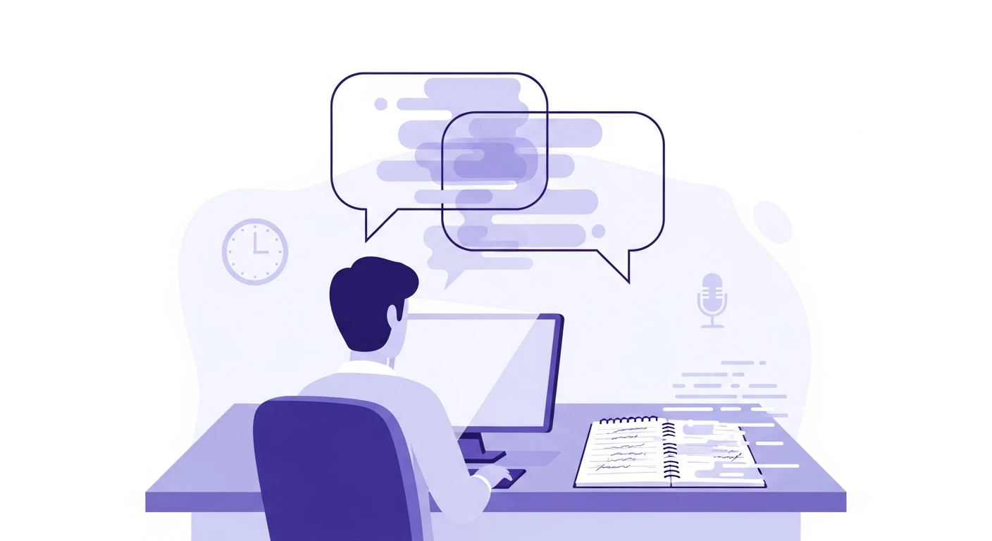 The Debrief Timing Trap: Why Talking About an Interview Before Writing Notes Overwrites What You Observed