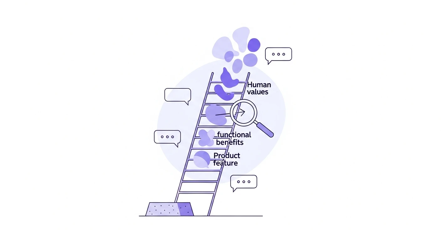 Laddering Interviews Done Right: How to Climb From Product Features to the Values That Actually Drive Behavior