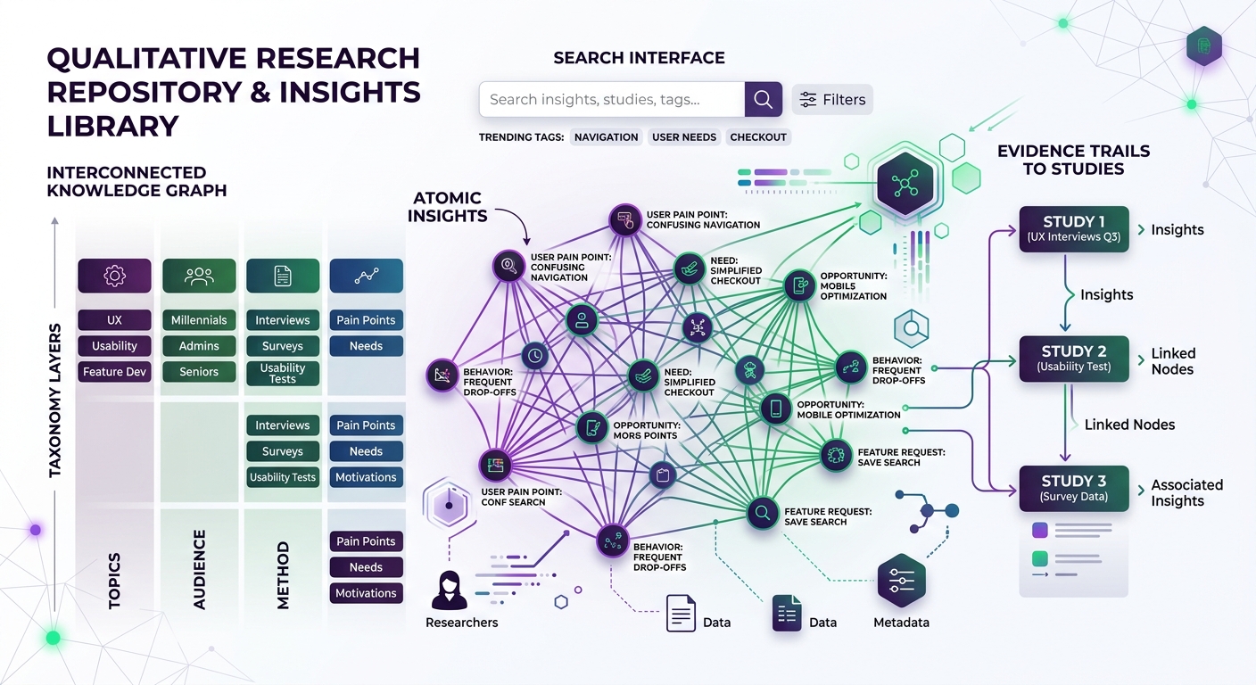 How to Build a Qualitative Research Repository That Actually Gets Used