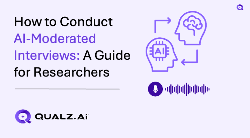 how to conduct AI-Moderated Interviews
